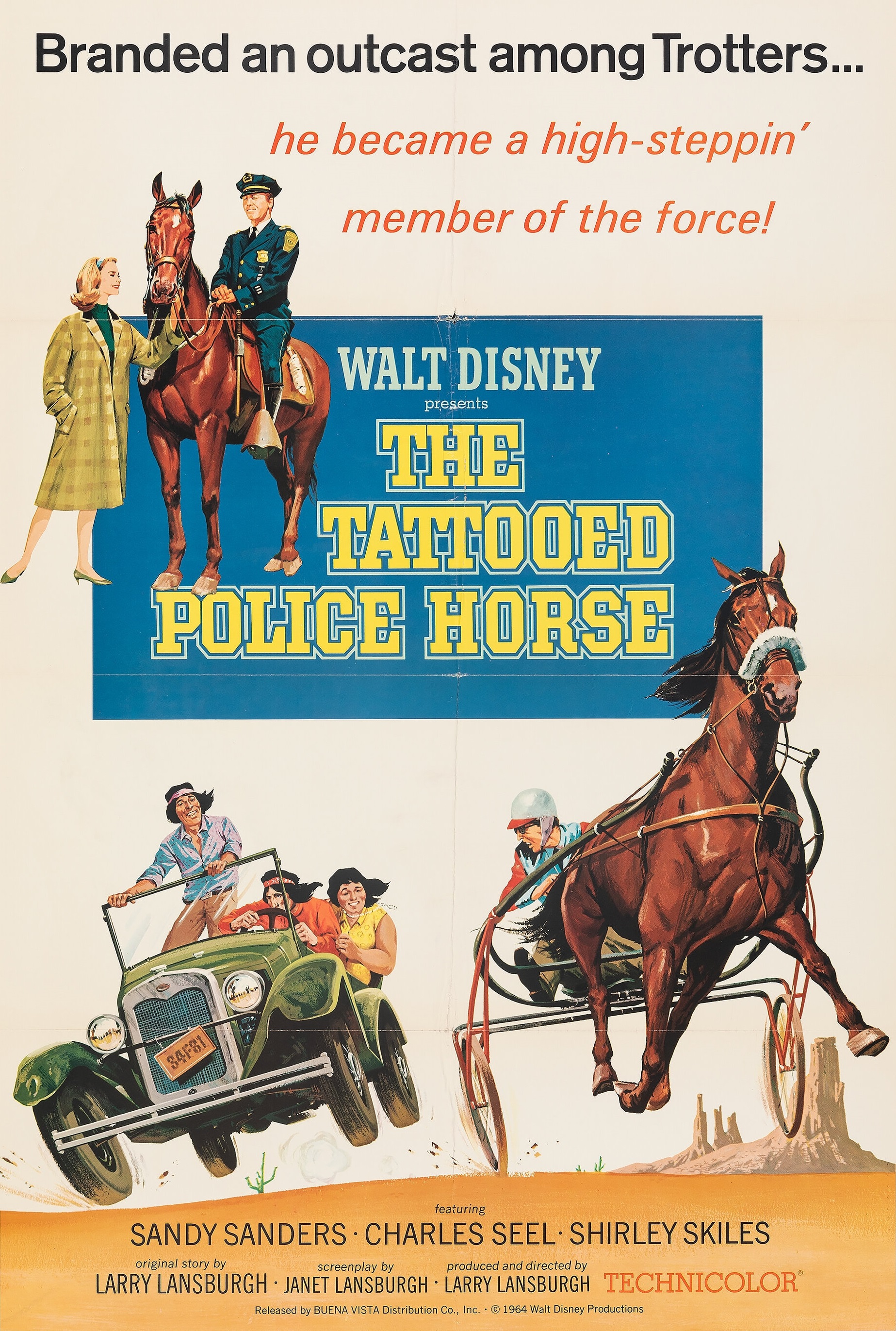 The Tattooed Police Horse