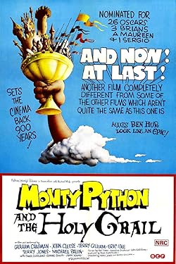 Poster of Monty Python and The Holy Grail