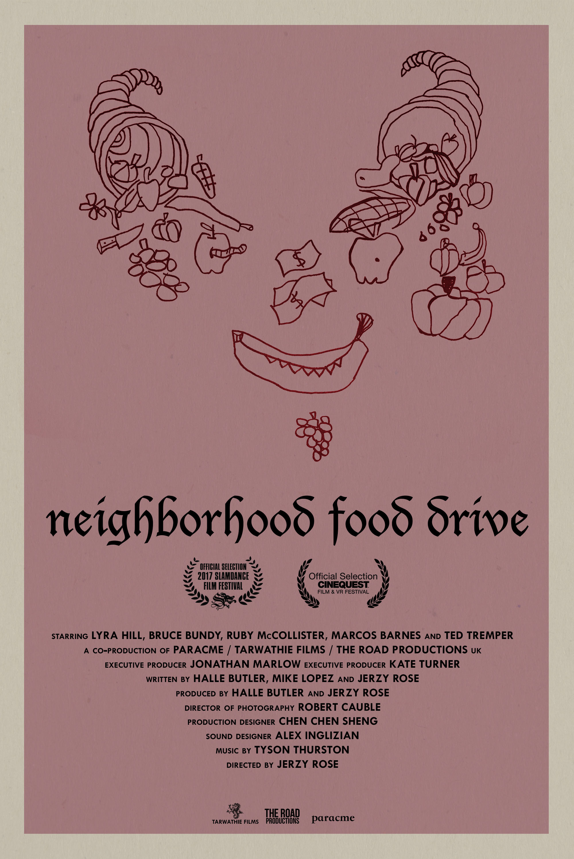 Poster of Neighborhood Food Drive