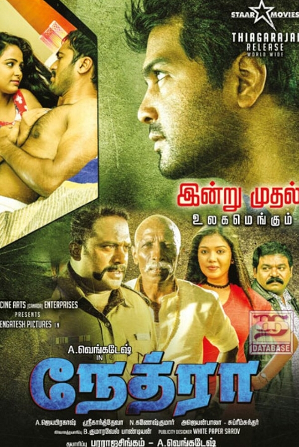 Movie poster for NETHRAA (UA rated)