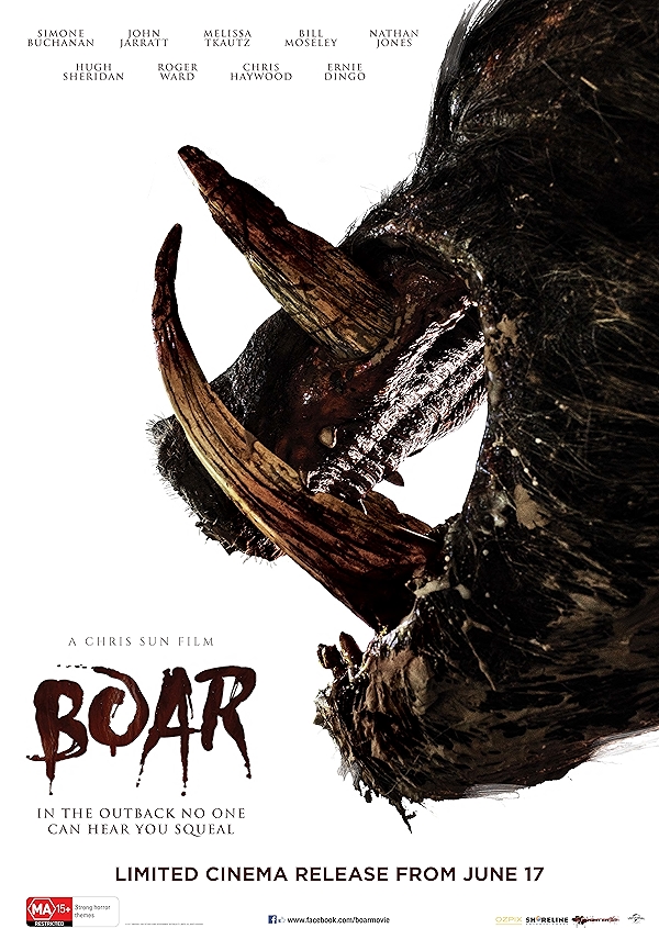 Movie poster for BOAR (UA rated)