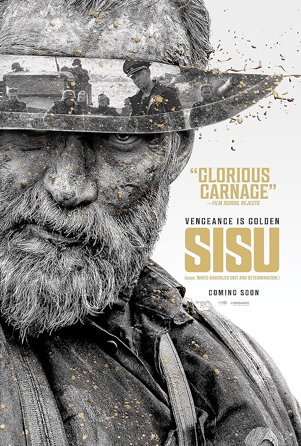 Movie poster for SISU (UA rated)