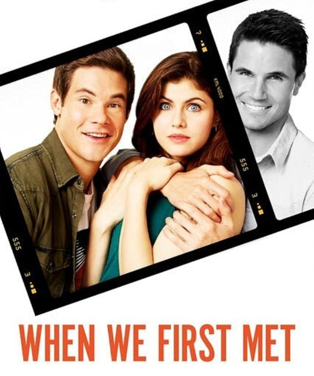 How we first met. When we first met. when we first met 2018 poster.