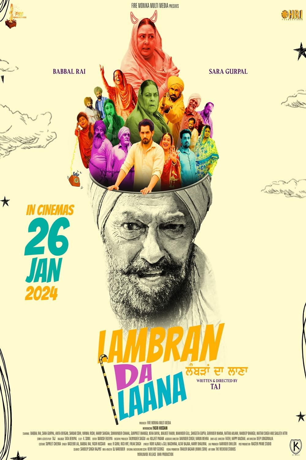 Lambran da Laana 2024 Punjabi Movie 4K 2160p | 1080p | 720p | 480p AMZN HDRip ESub Download