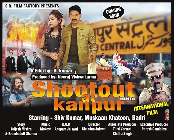 Movie poster for SHOOTOUT AT KANPUR (UA rated)