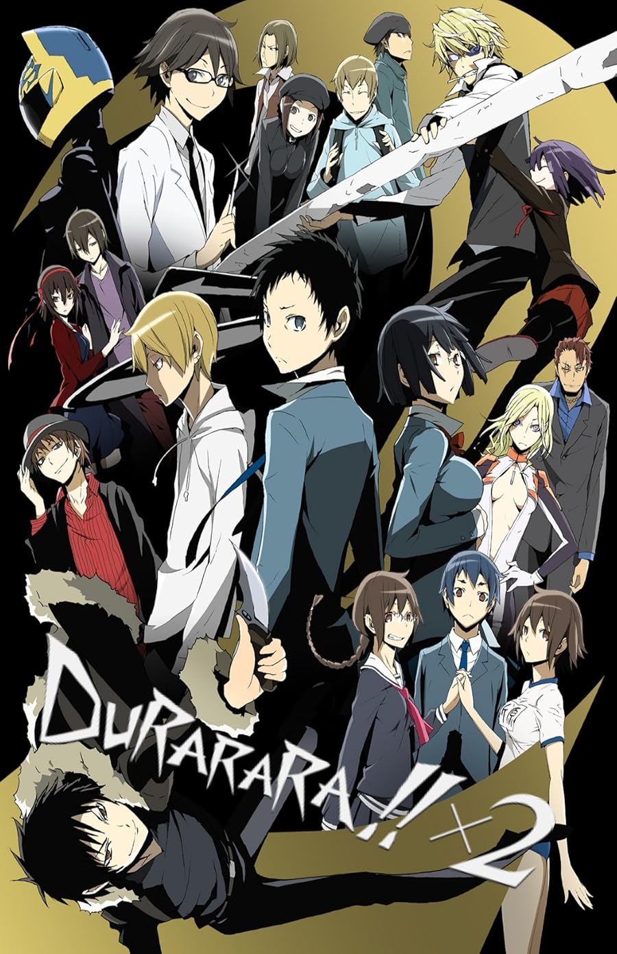 Durarara!!x2 Poster