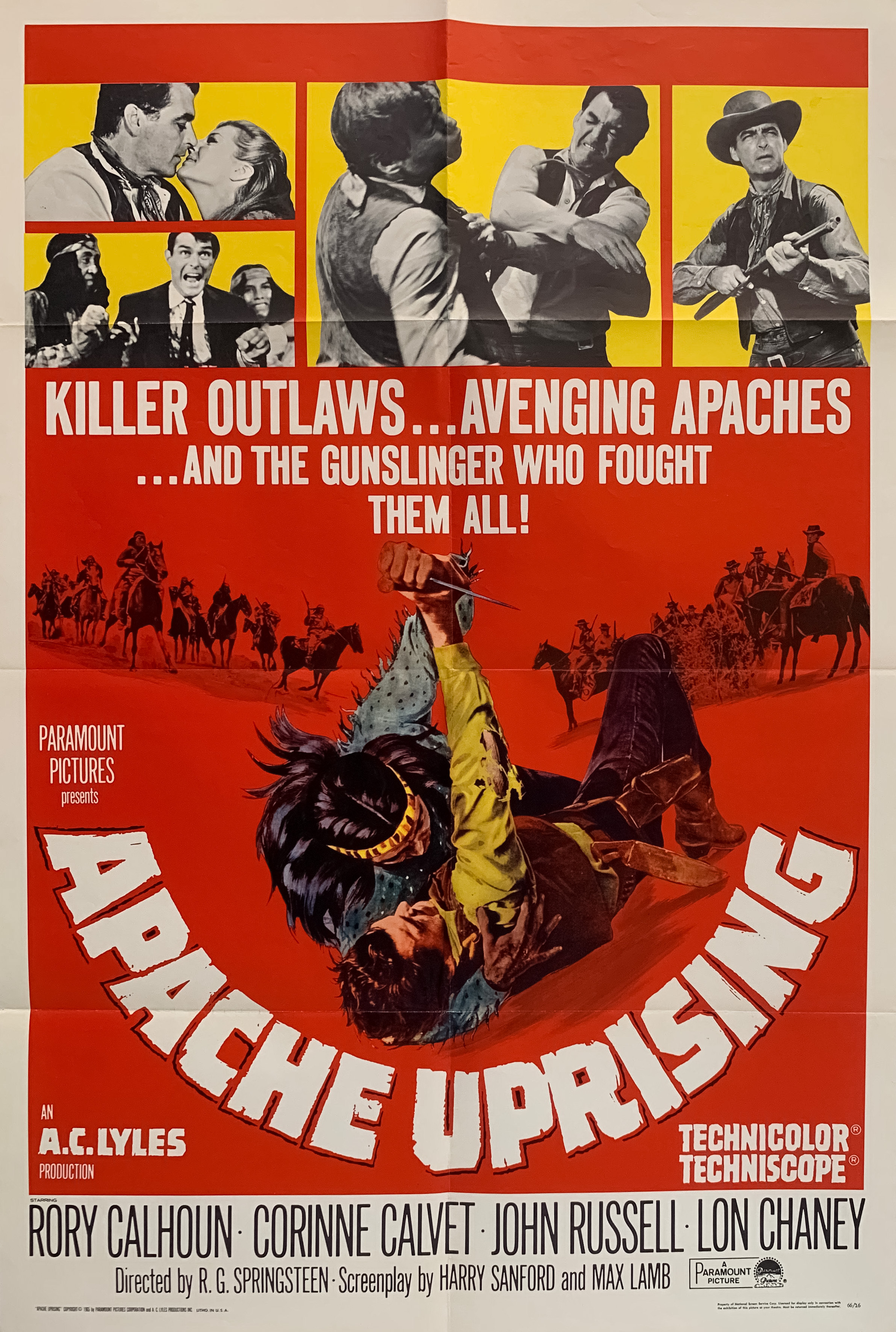 Poster of Apache Uprising