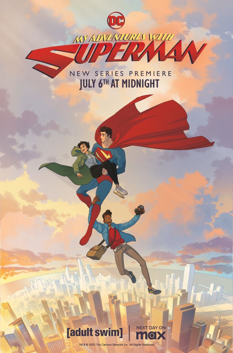 Poster of My Adventures With Superman-season 1