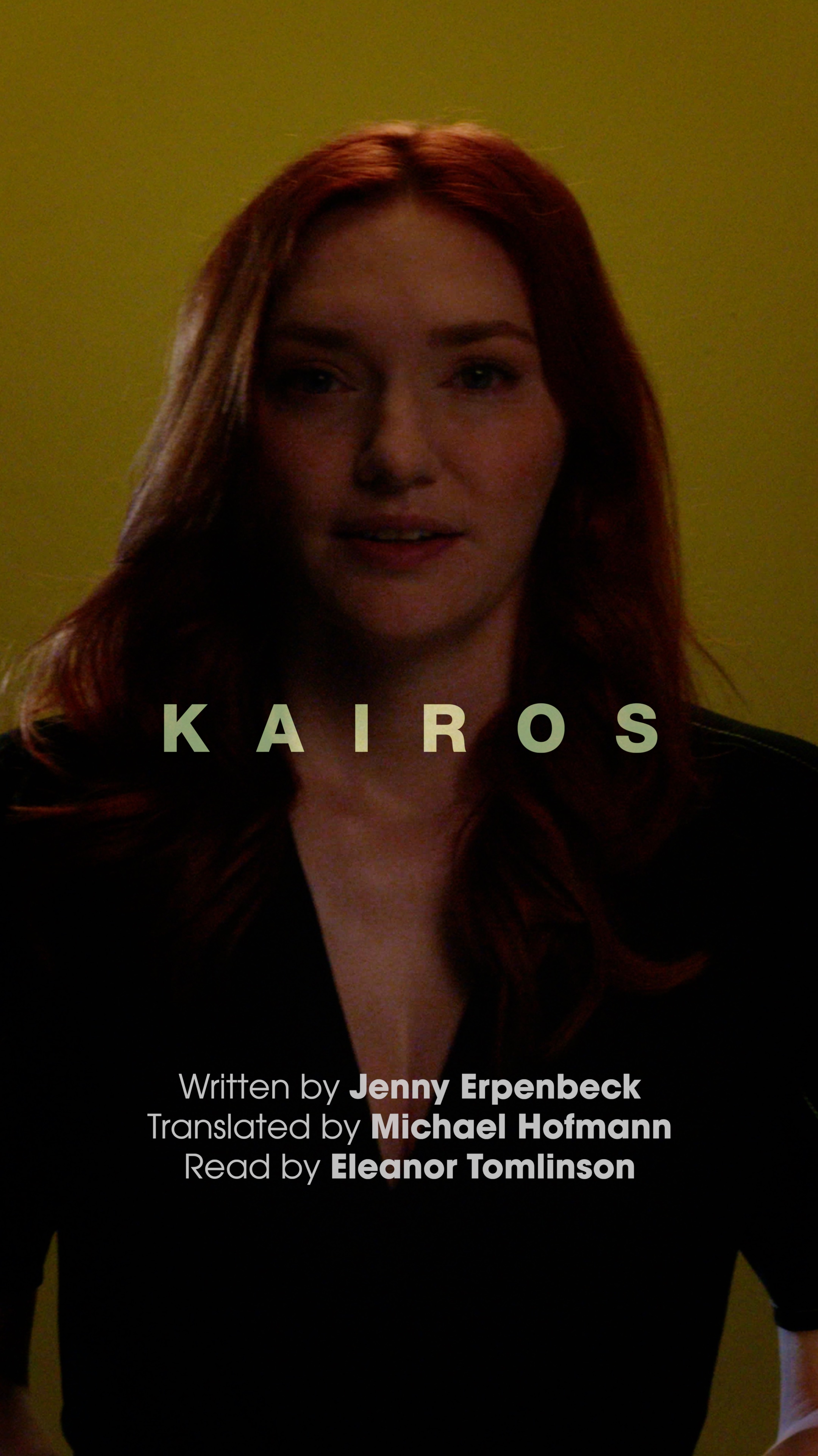 The International Booker Prize: Kairos