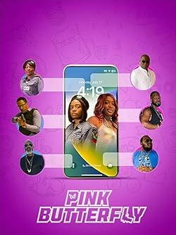 Poster of Pink Butterfly