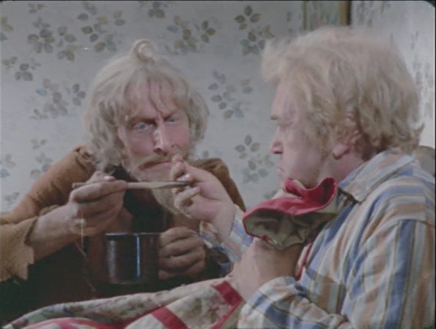 Geoffrey Bayldon and Peter Butterworth in Catweazle (1970)