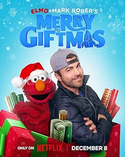 Poster of Elmo and Mark Rober's Merry Giftmas