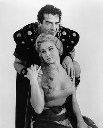 Victor Mature and Liana Orfei in The Tartars (1961)