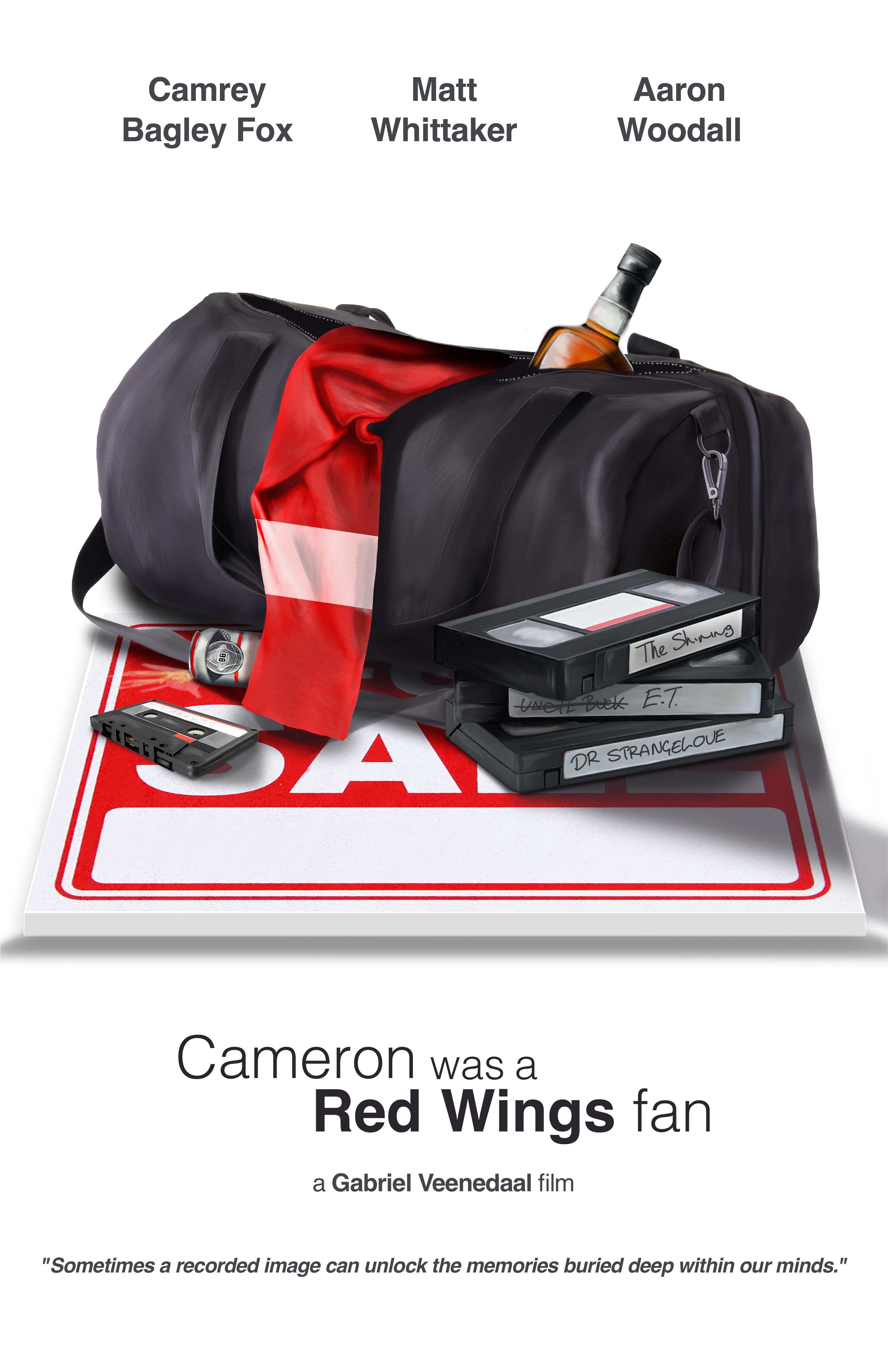 Cameron Was A Red Wings Fan