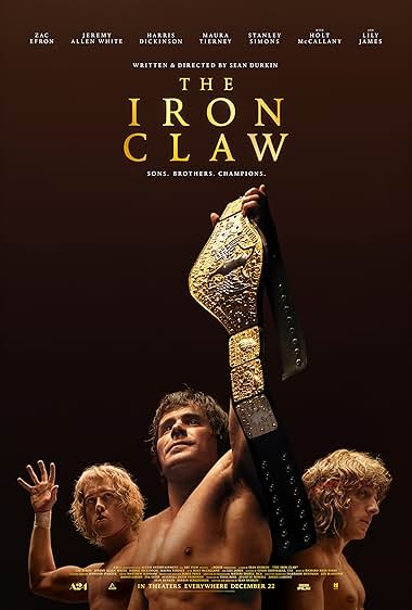 The Iron Claw 2023 movie poster - watch and download free