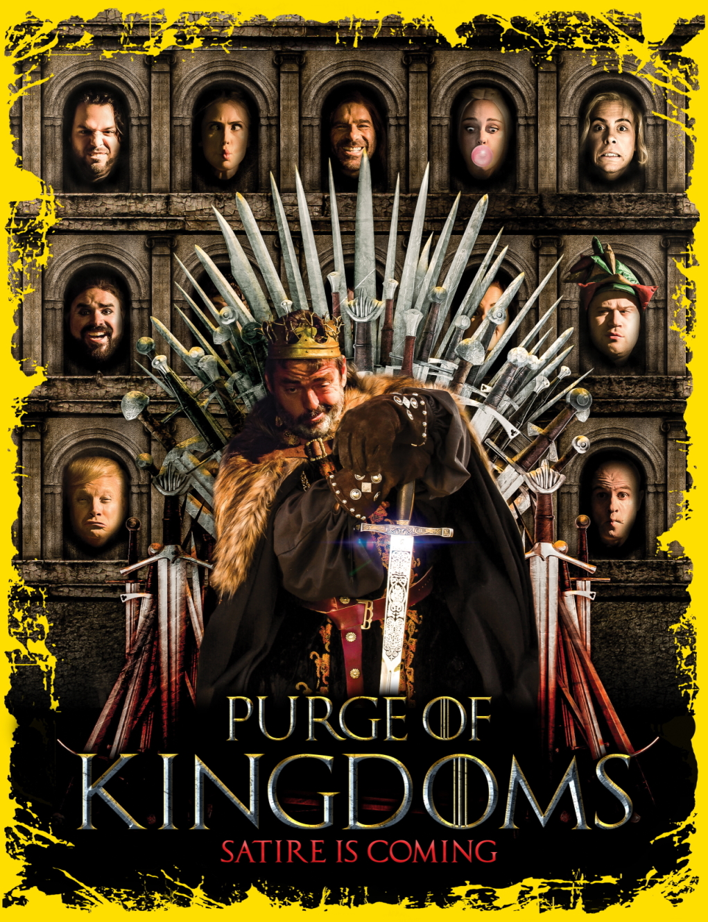 Poster of Purge of Kingdoms: The Unauthorized Game of Thrones Parody