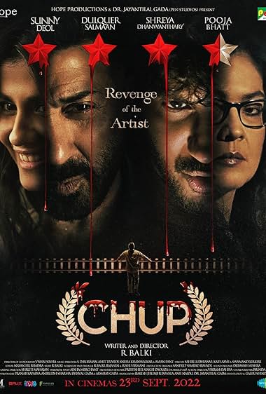 Chup 2022 movie poster - watch and download free