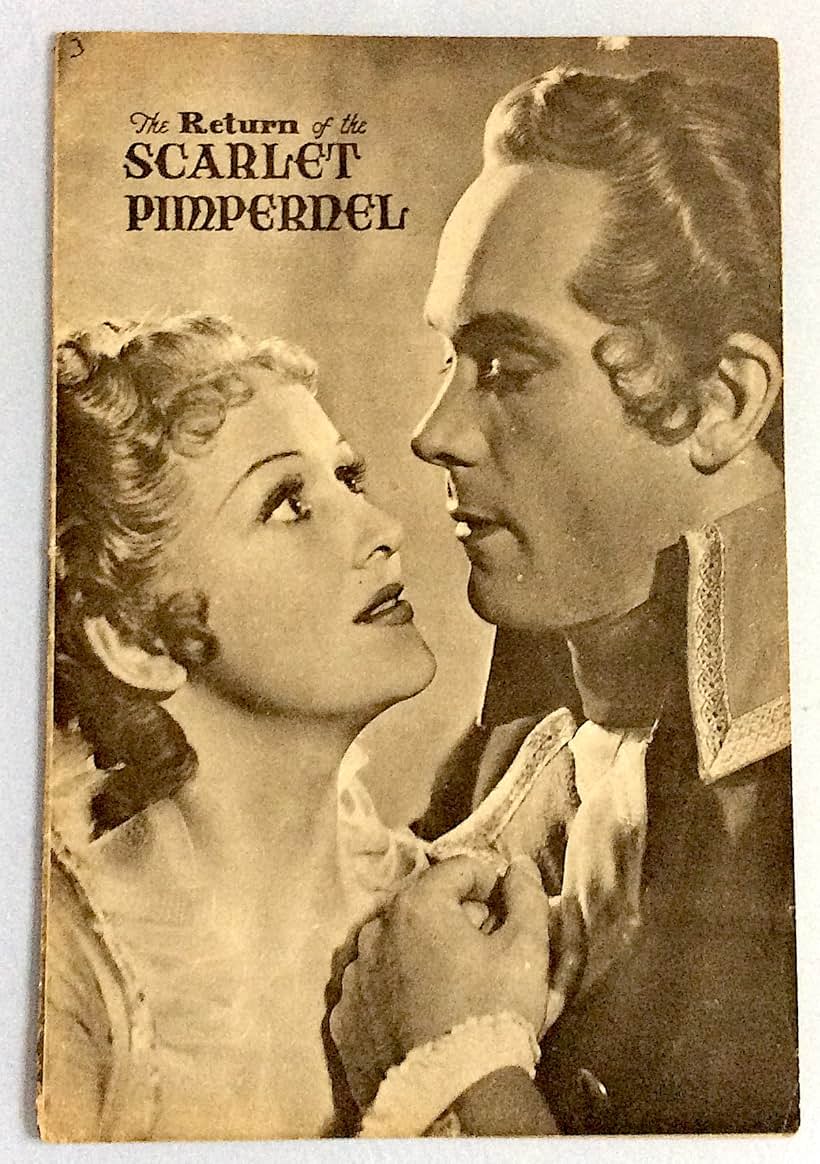Barry K. Barnes and Sophie Stewart in The Return of the Scarlet Pimpernel (1937)
