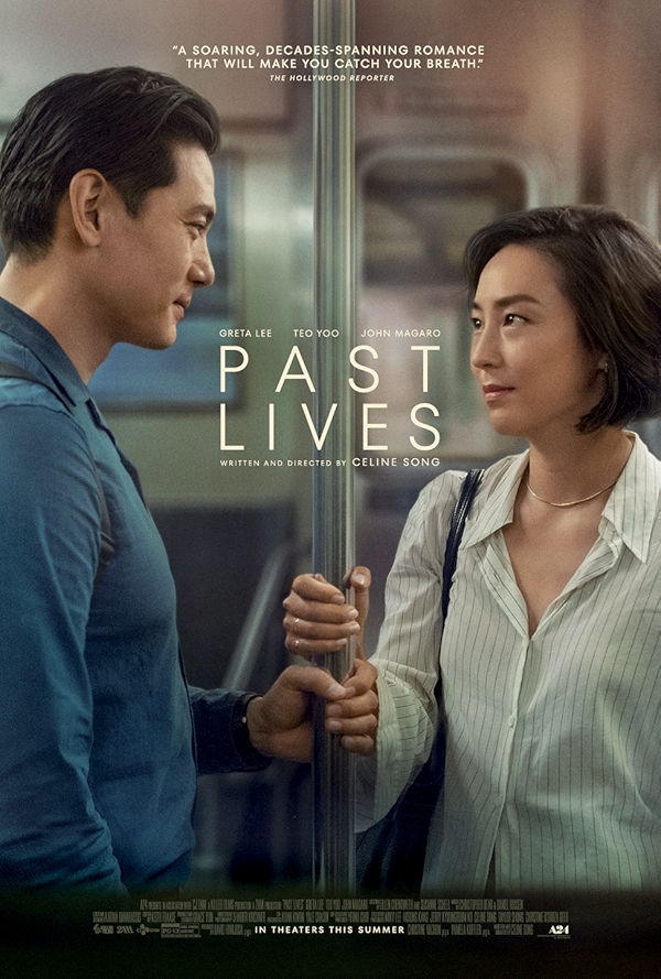 Movie poster for PAST LIVES (UA rated)