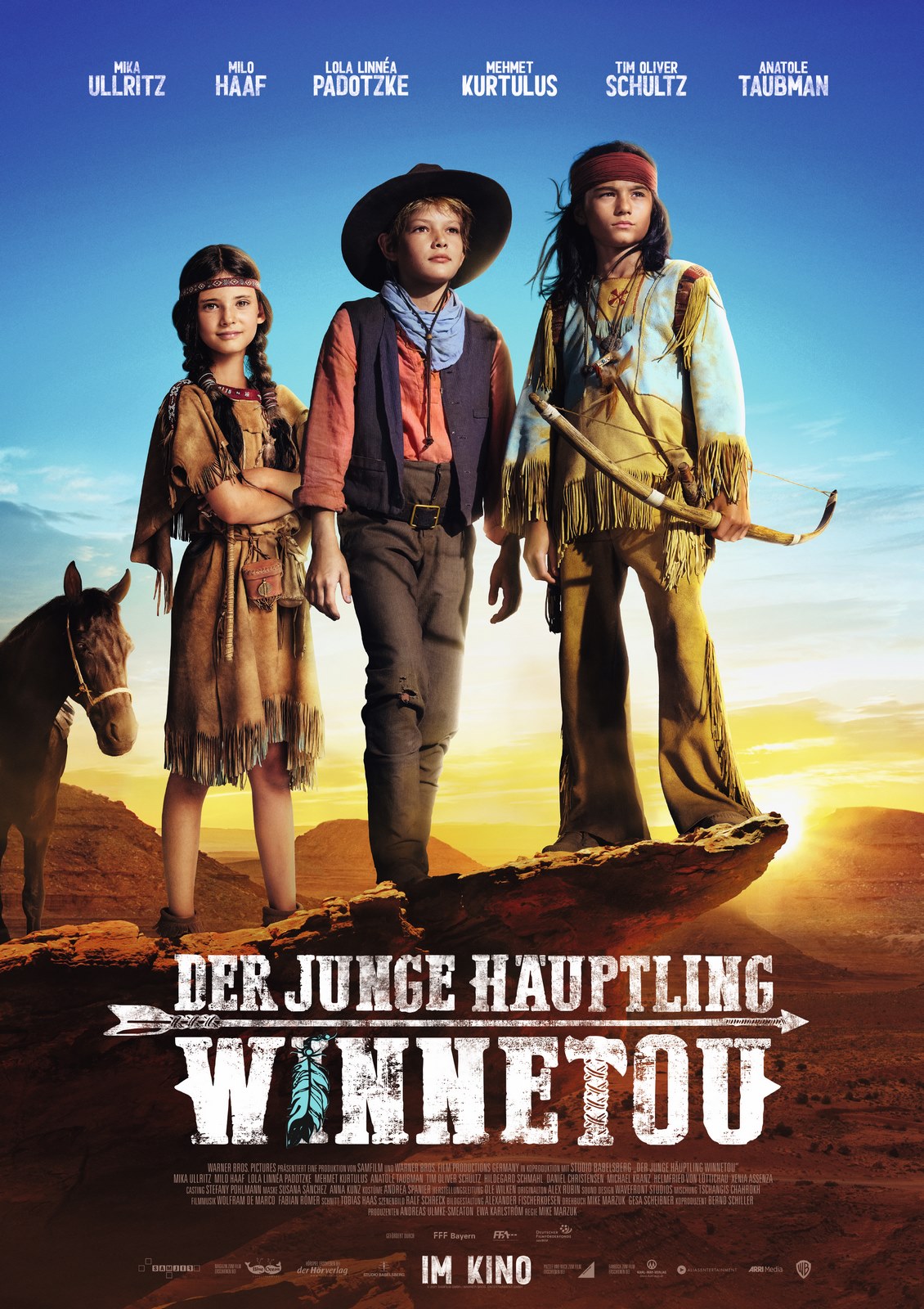Poster of The Young Chief Winnetou