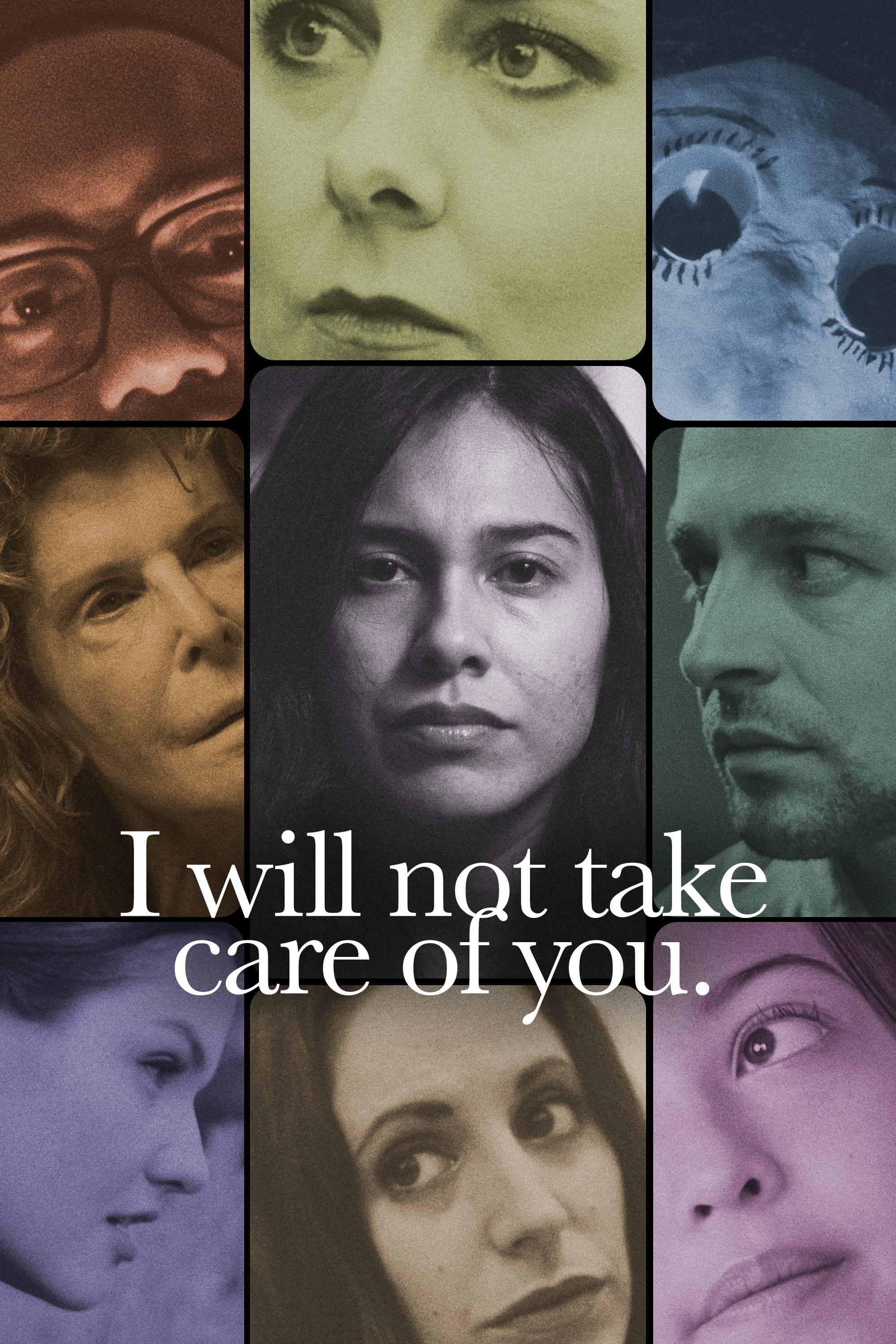 Poster of I will not take care of you