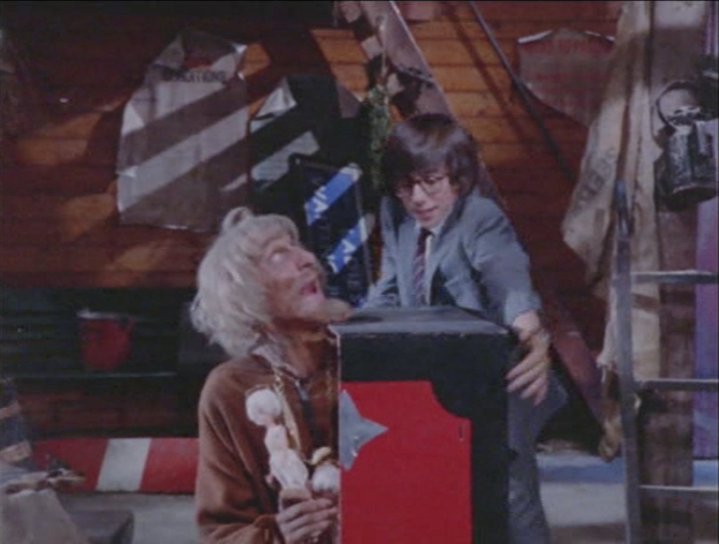 Geoffrey Bayldon and Gary Warren in Catweazle (1970)