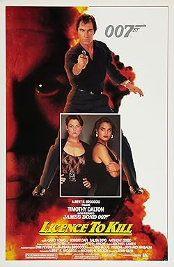 Poster of Licence To Kill (james Bond 007)