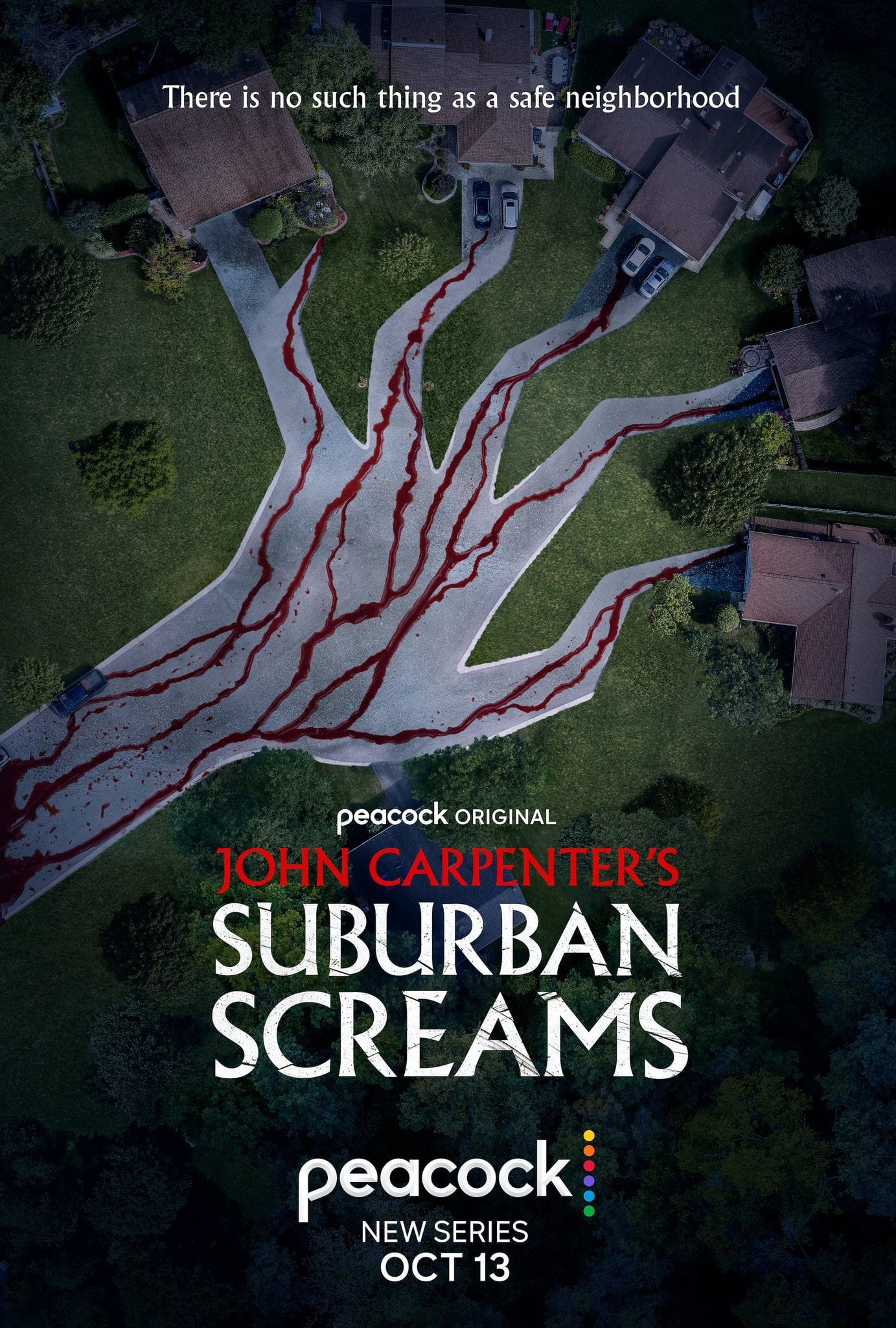 Poster of John Carpenter's Suburban Screams