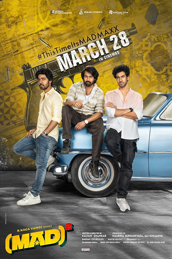 Movie poster for MAD SQUARE (UA 16+ rated)