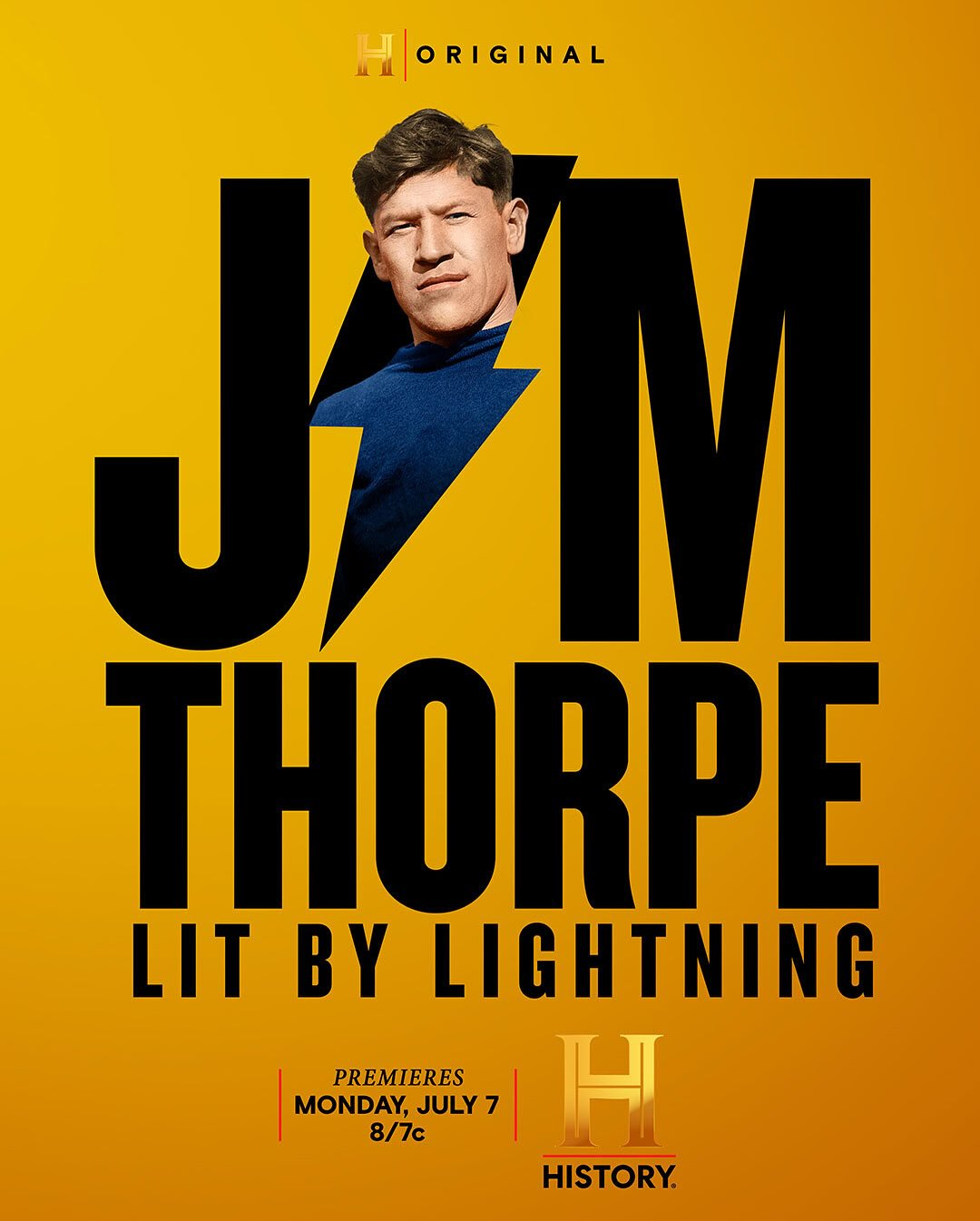 Poster of Jim Thorpe: Lit by Lightning