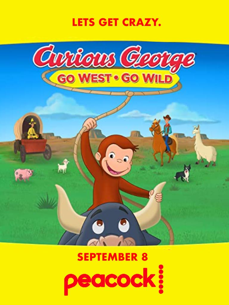 Poster of Curious George: Go West, Go Wild