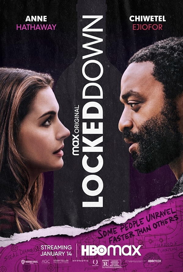 Movie poster for LOCKED DOWN (A rated)