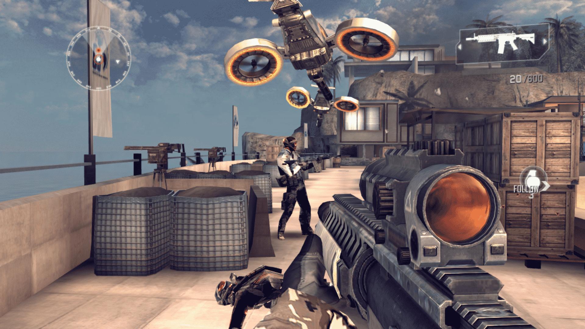 Télécharger Modern Combat 4 Mod APK Obb sur Android & iOS 1 Modern Combat 4: Zero Hour (2012)