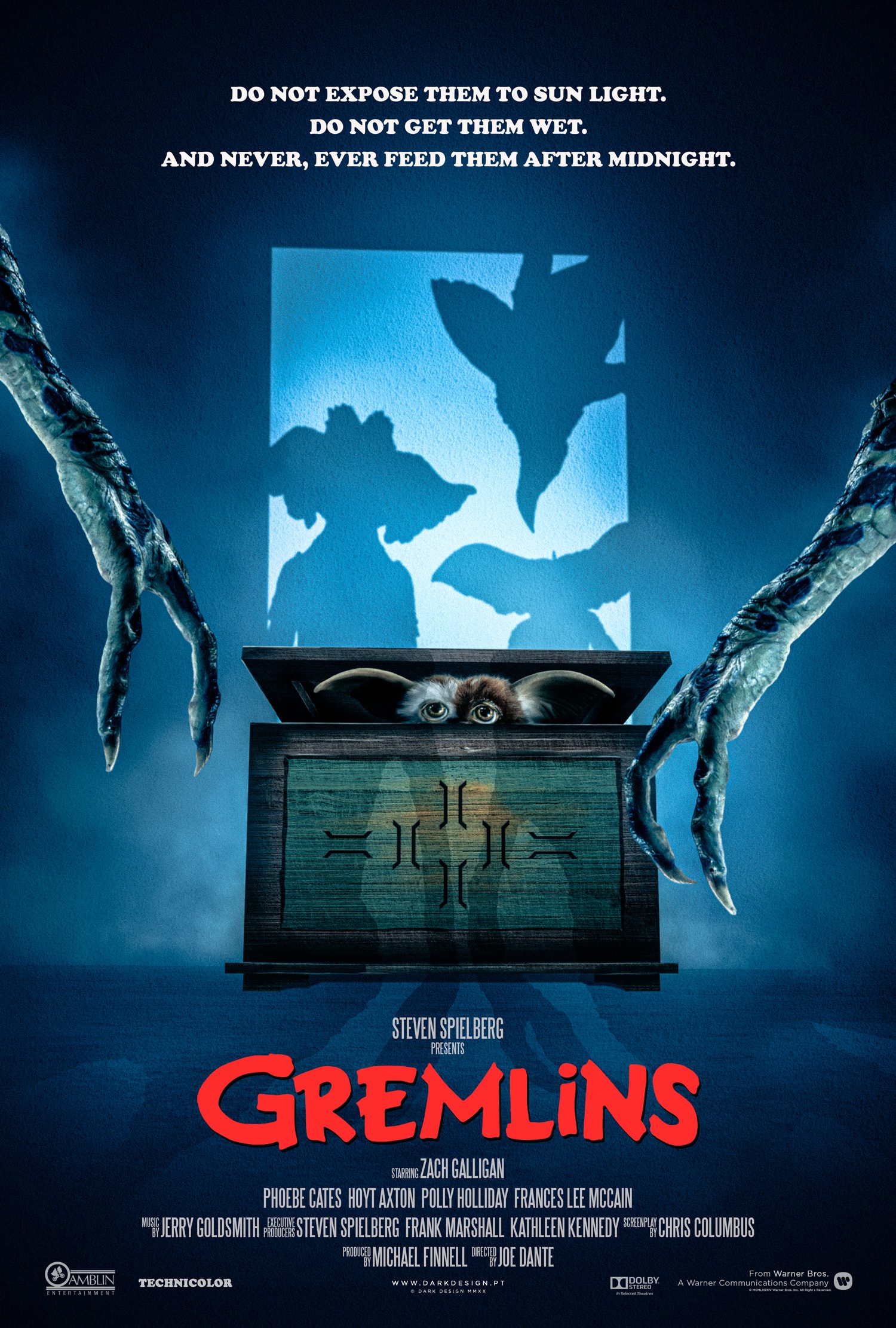 GREMLINS ポスター Amazon.com: Buyartforless Framed Gremlins 1984 - Mogwai