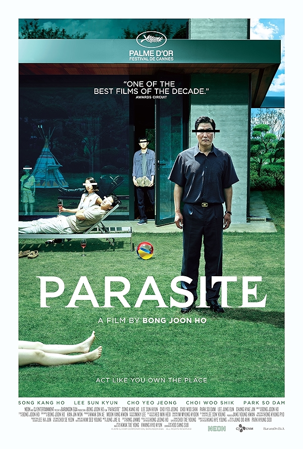 Movie poster for PARASITE (UA rated)