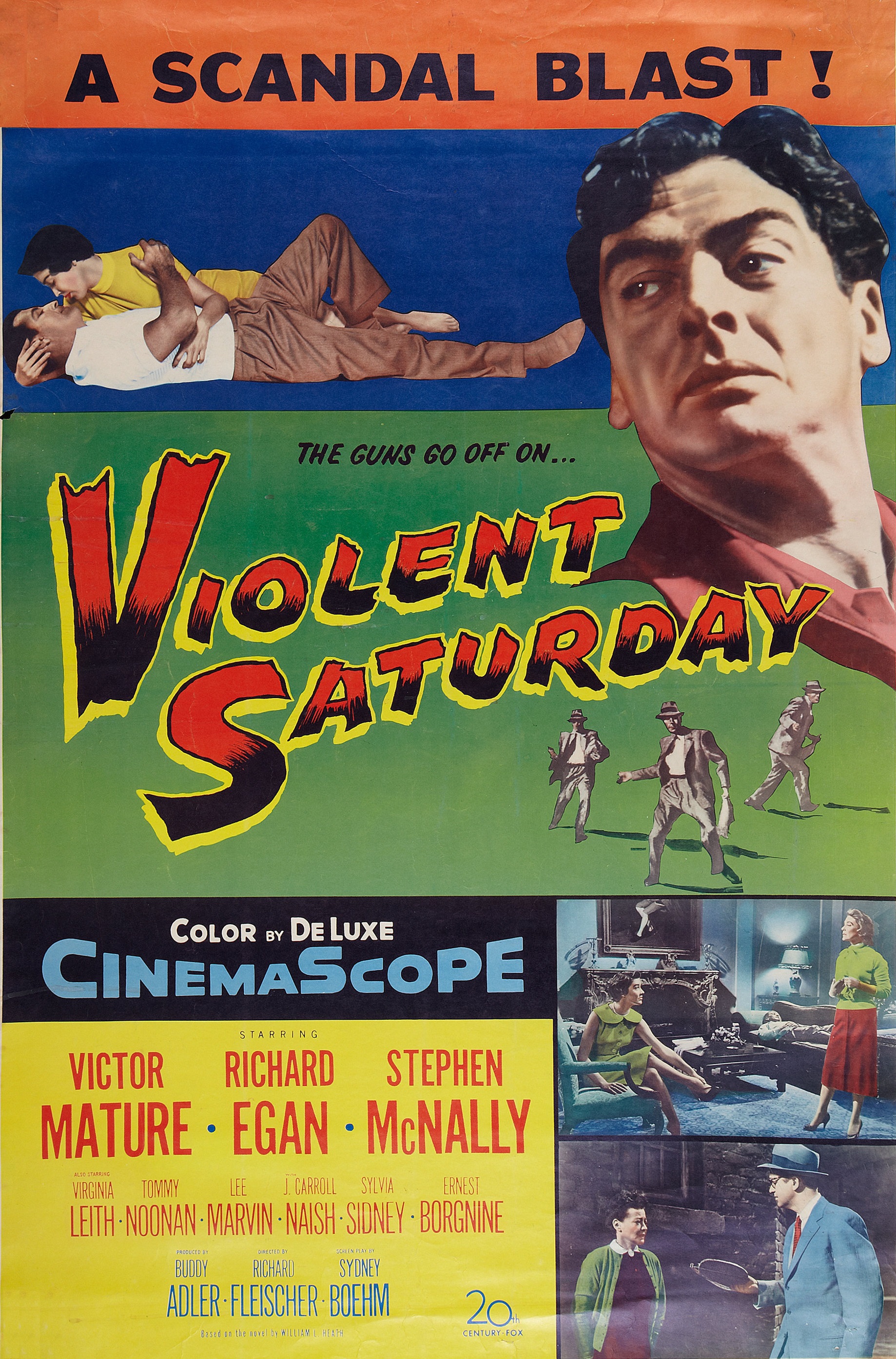 Poster of Violent Saturday