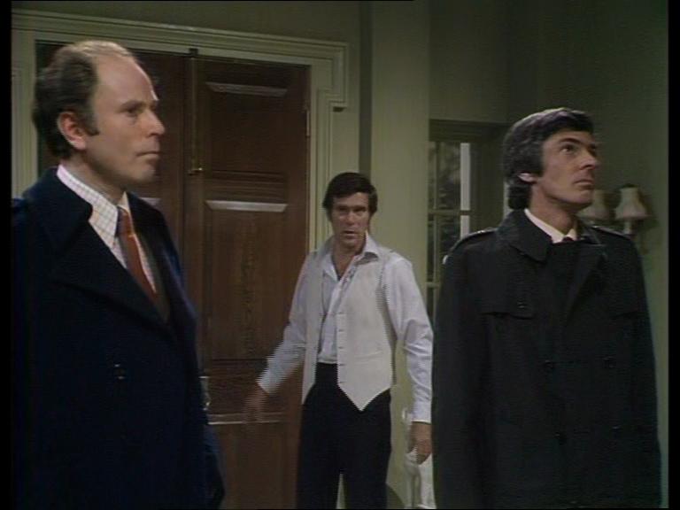 Christopher George, Edward Hardwicke, and Frank Wylie in The Next Scream You Hear (1974)