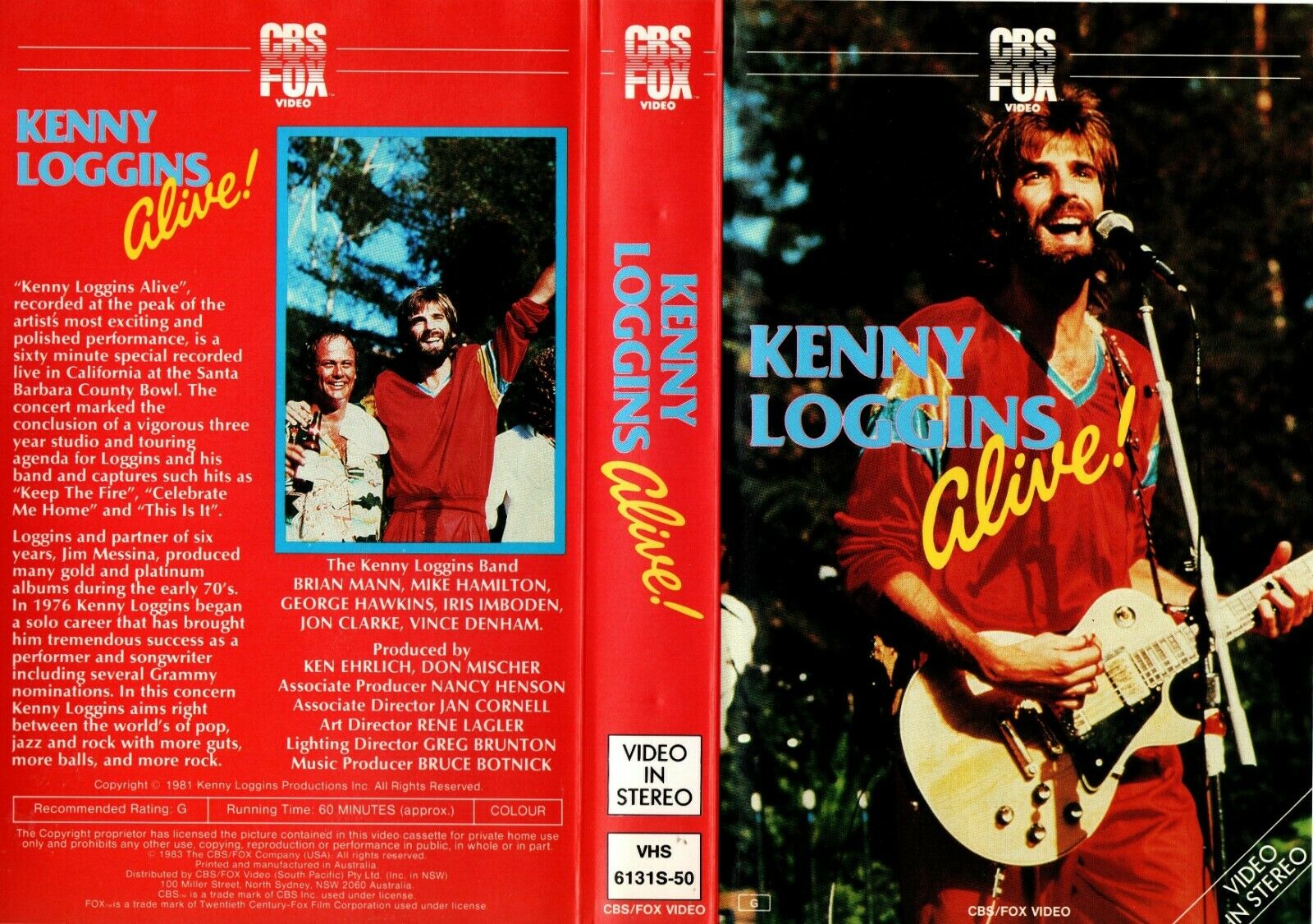Kenny Loggins: Alive! (Video 1982) - IMDb