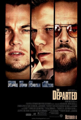Leonardo DiCaprio, Jack Nicholson, and Matt Damon in The Departed (2006)