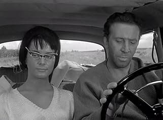 Leon Niemczyk and Jolanta Umecka in Knife in the Water (1962)