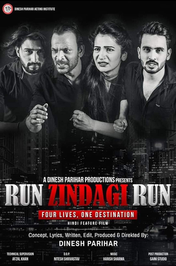 Movie poster for RUN ZINDAGI RUN (A rated)