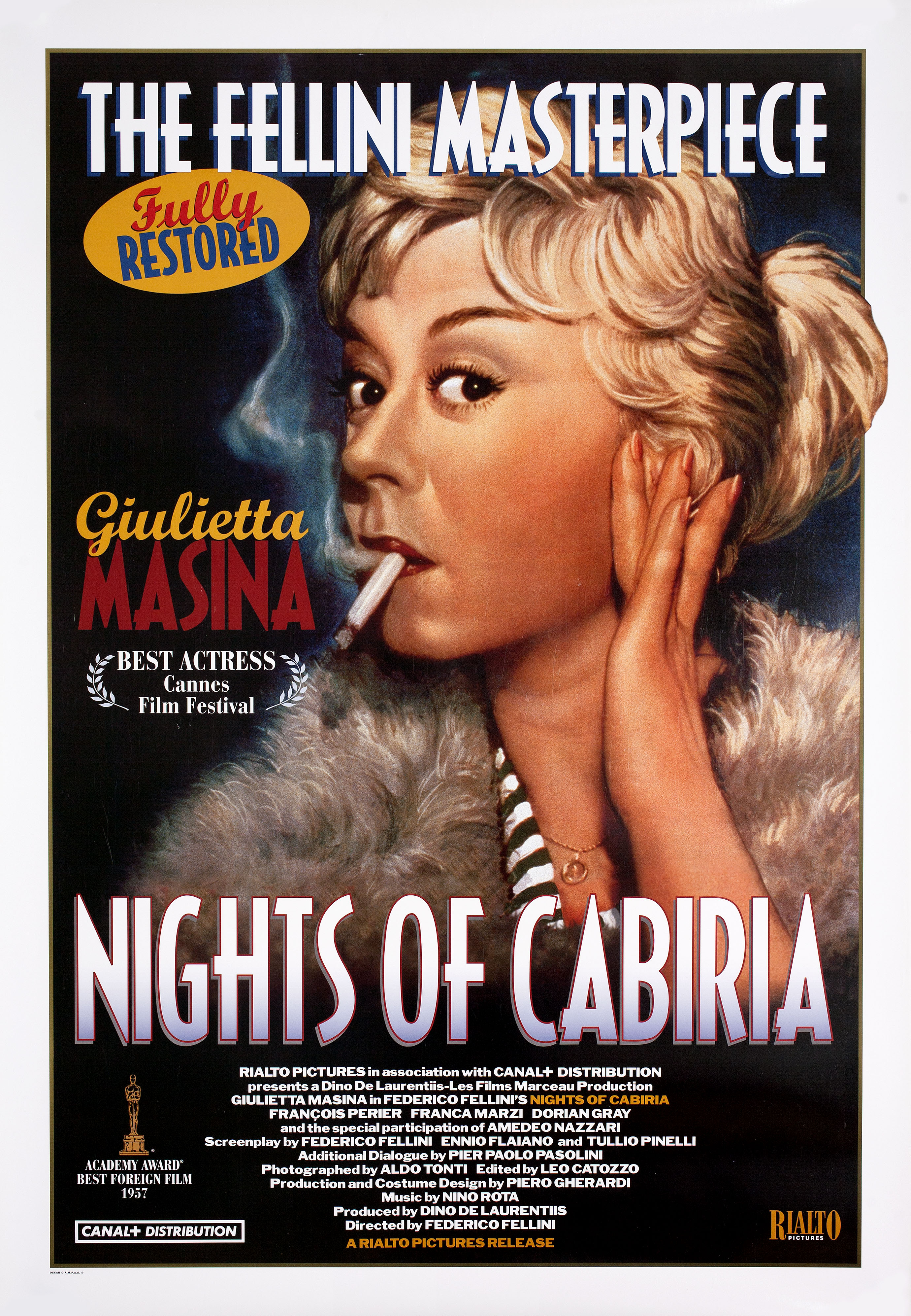 Nights of Cabiria poster