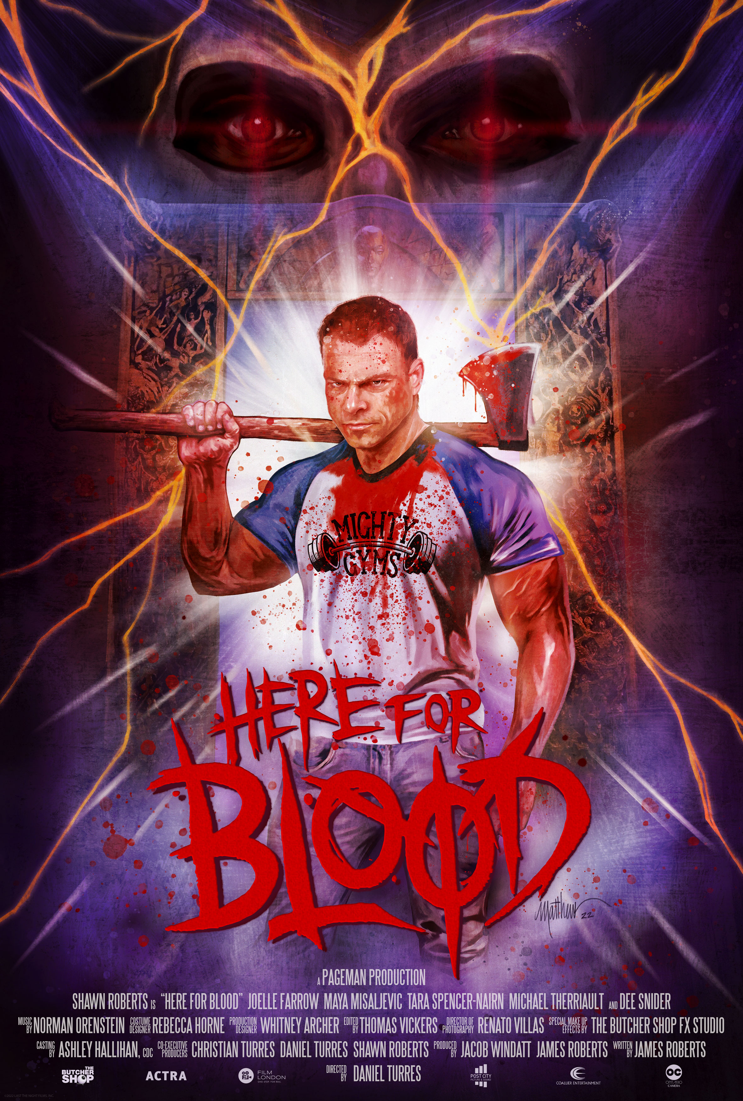 Poster of Here for Blood