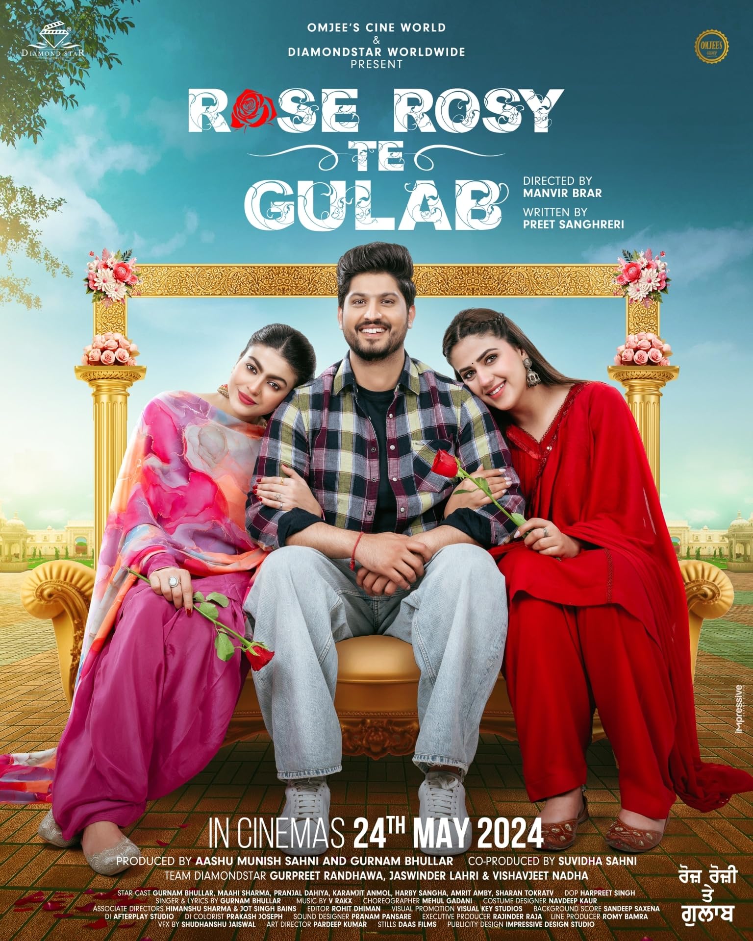 Rose Rosy Te Gulab 2024 Punjabi Full Movie 4K 2160p | 1080p | 720p | 480p CHTV HDRip ESub Download