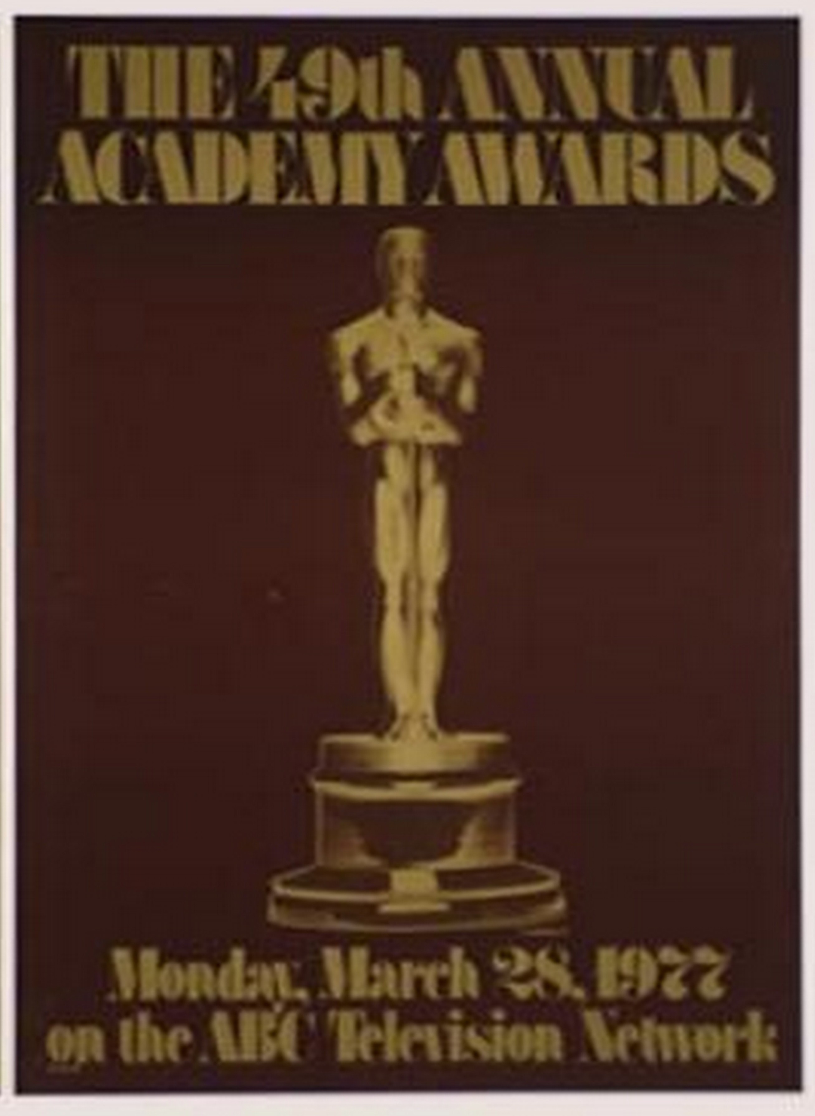 The 49th Annual Academy Awards (TV Special 1977) - IMDb