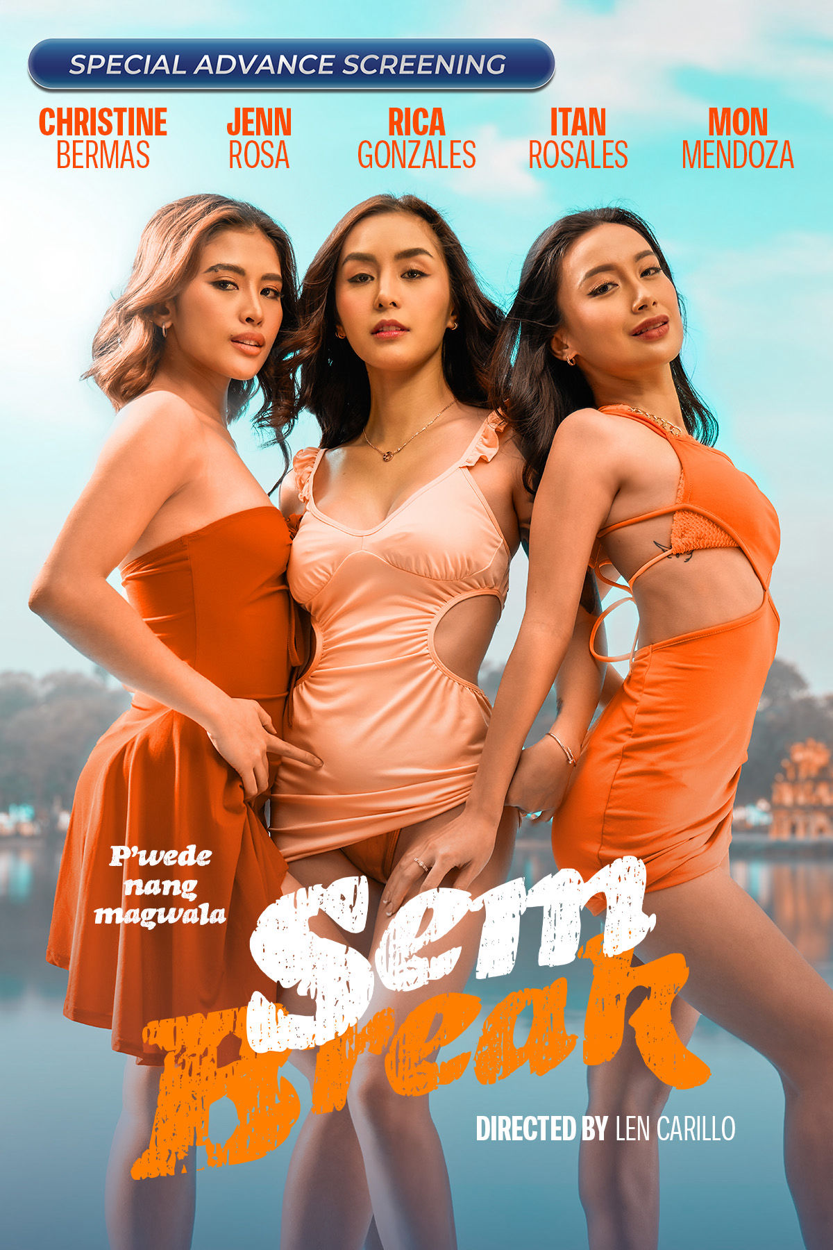 Sem Break 2024 Official Viva One Poster Sem Break 2024 Filipino Web Series Poster