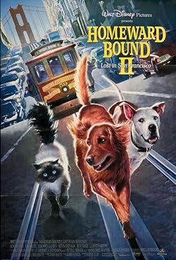 Poster of Homeward Bound 2: Lost in San Francisco