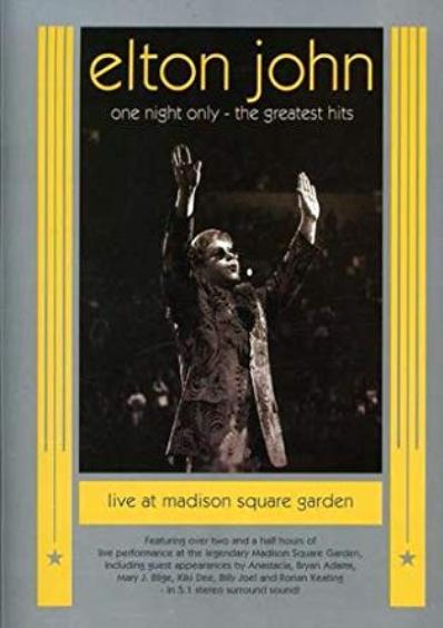 Elton John：LIVE AT MADISON限定盤 Elton 60 - Live At Madison Square Garden Blu Ray - Elton