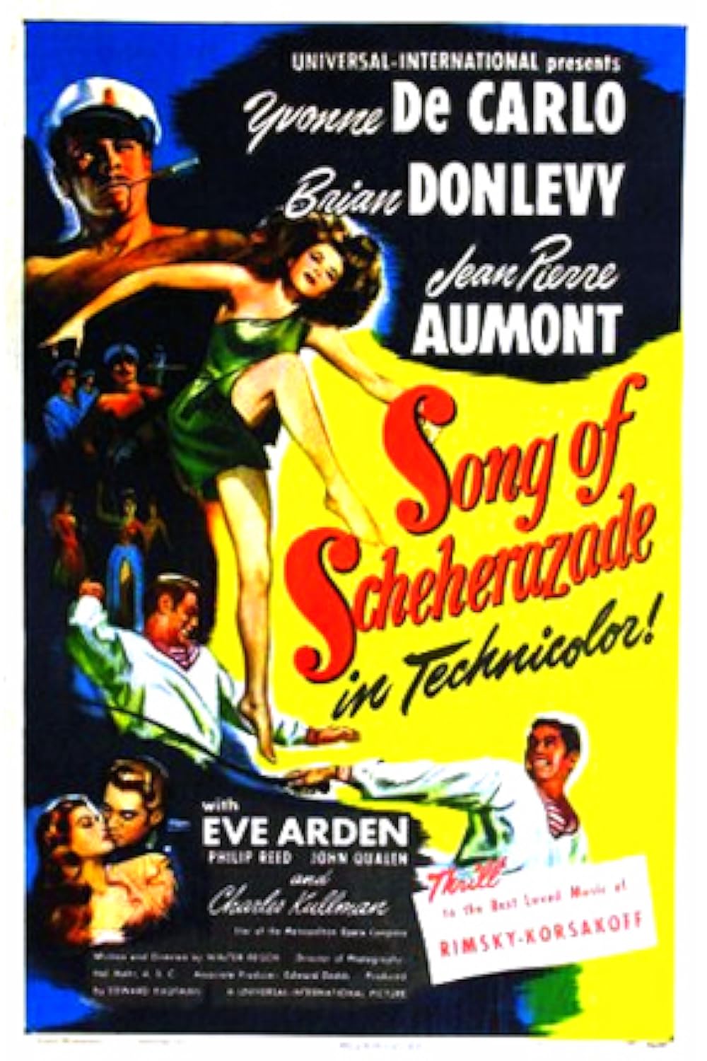 その他 SONG OF SCHEHEREZADE [DVD] Amazon.com: Song of Scheherazade : Walter Reisch, Brian