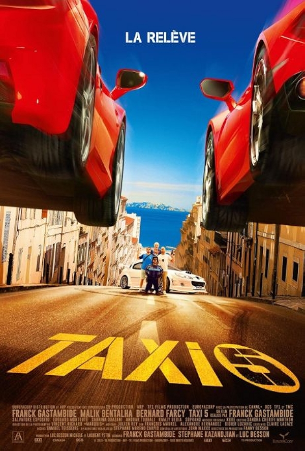 Movie poster for TAXI 5 (UA rated)